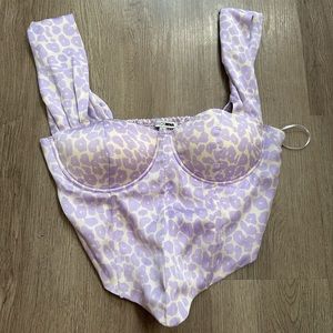 Fashion Nova corset top